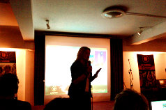 Martyna Wojciechowska w POSK, Londyn Martyna Wojciechowska w POSK, Londyn